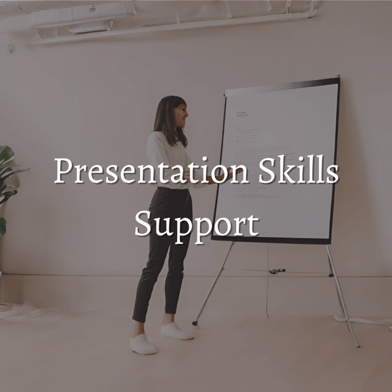 Presentation Skills Support